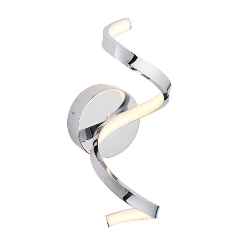 Kinkiet nowoczesny Endon ASTRAL chromowany LED 12W biały 3000K 440lm IP44 - 1 szt.