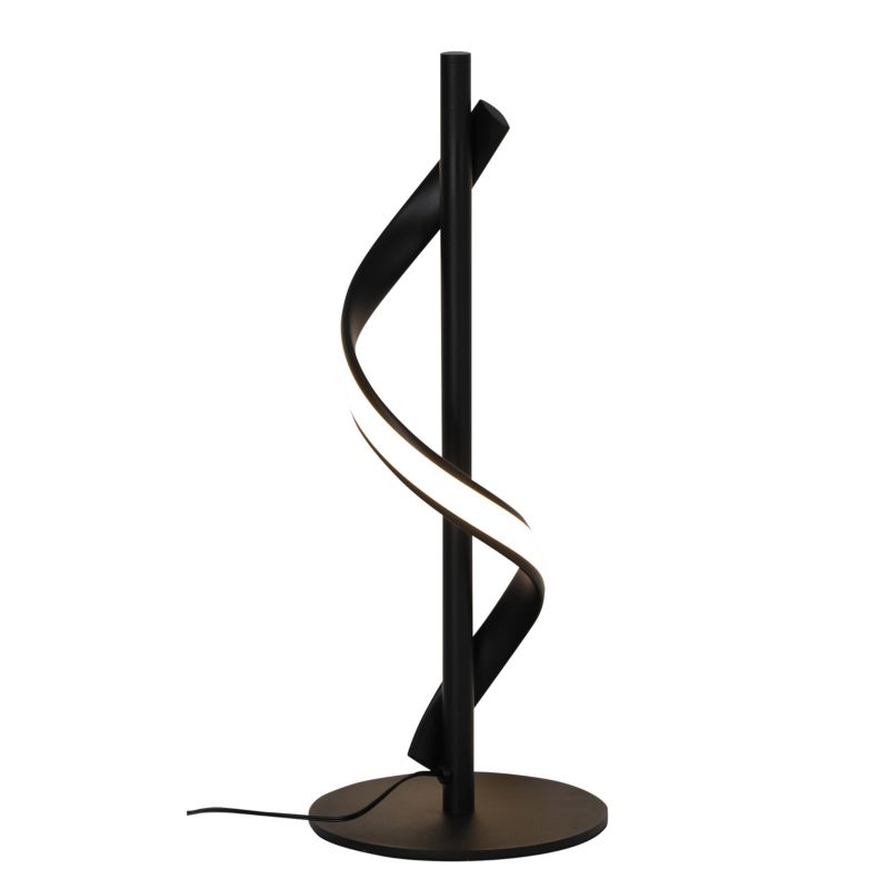 Lampa stojąca biurkowa LED XUDO 10W 43cm 4000K do pokoju stołowa czarna 1 szt.