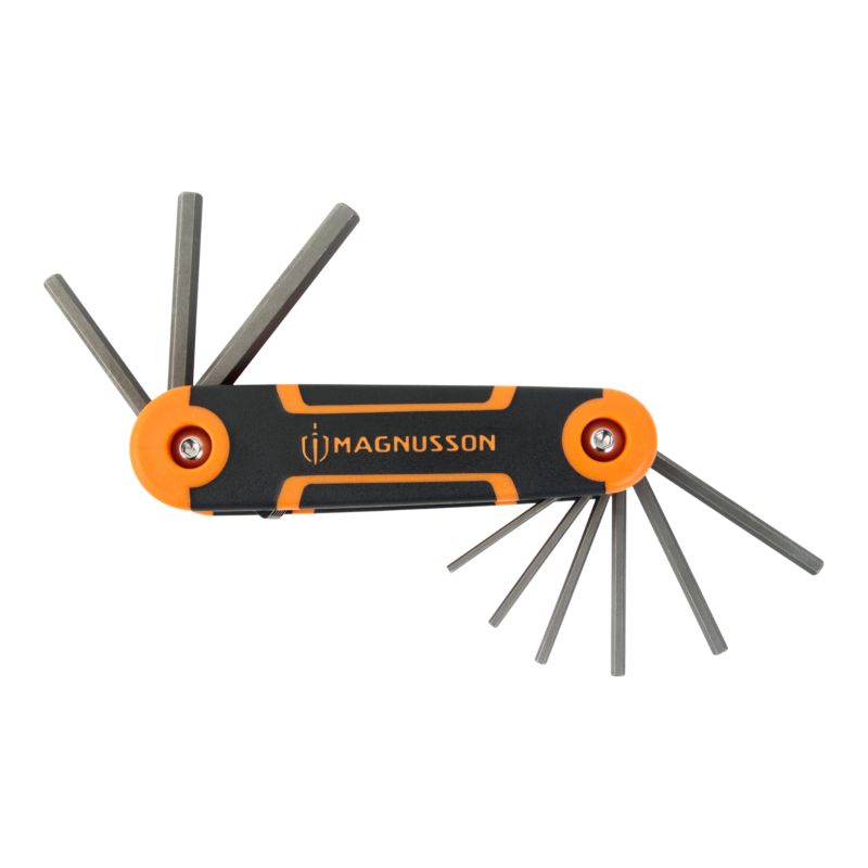 Klucze imbusowe Magnusson składane 9 szt.