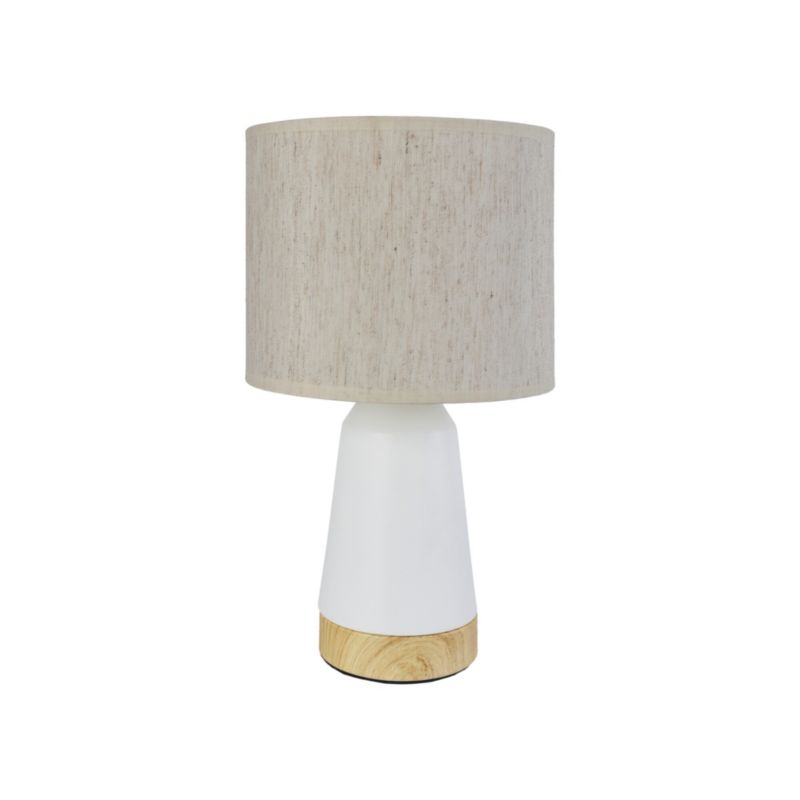 Lampa stołowa LL BEWER TL E14 66549 LightLogic lampka nocna klosz z tkaniny 1 szt.