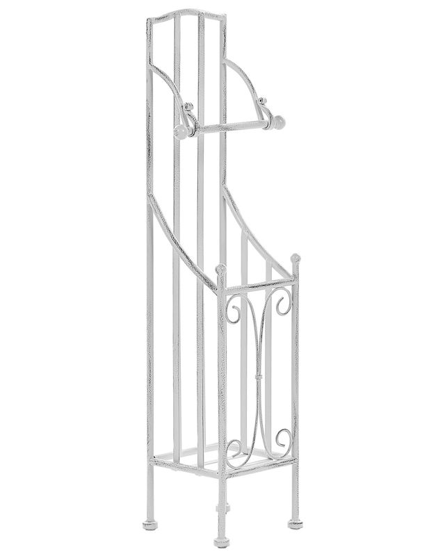 Stojak na papier toaletowy Brisa Metal Biały 1 szt.