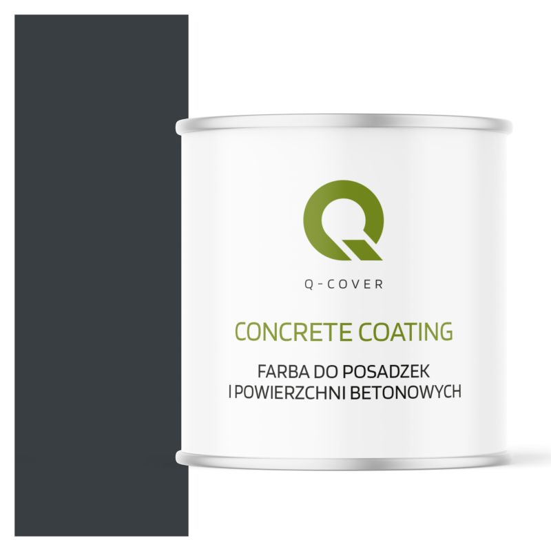 Farba do Posadzek i Powierzchni Betonowych Q-Cover Antracyt RAL7016 2.5L