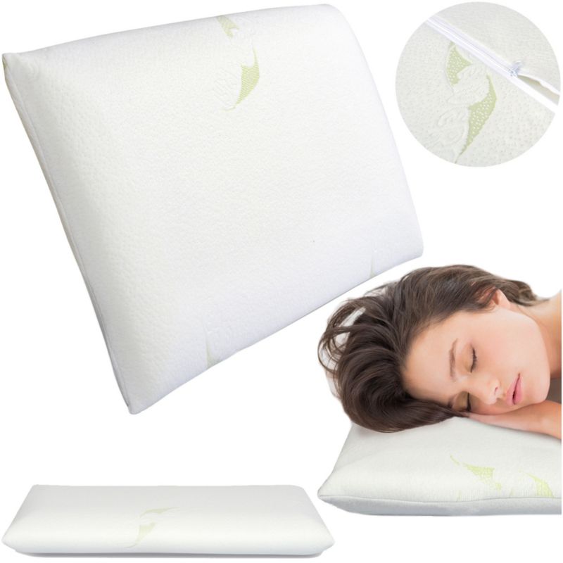 Poduszka EDANTI Ortopedyczna Termoplastyczna ALOES z Poszewką na zamek 1 szt.