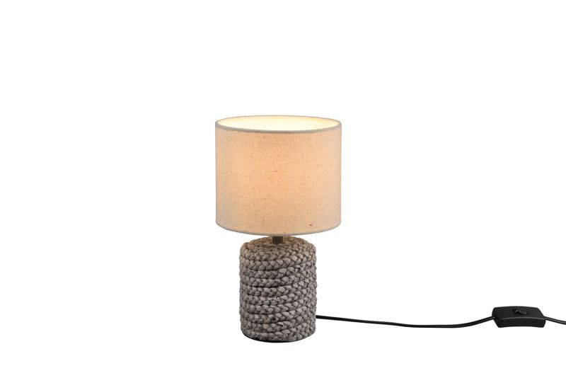 Lampa stołowa RL Mala brązowo-beżowa 1 x E14 x 40W IP20 wym: 26 x 15 x 15 cm ceramika - 1 szt.