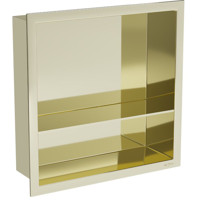 Półka wnękowa Mexen X-Wall-R złota 30x30 cm 1 szt.