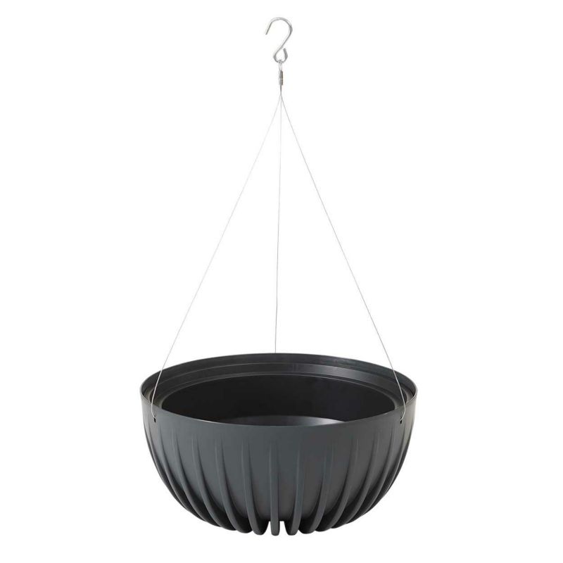 Donica HowHomely Tworzywo ECO Szara 29x15cm