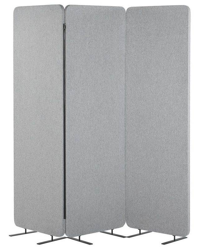 3-panelowa ścianka akustyczna Standi Jasnoszary 184 cm 1 szt.