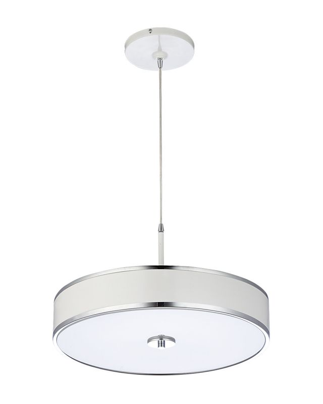 Lampa sufitowa Jupiter JAZZ biała chromowana 5xE14x15W IP20 - 1 szt