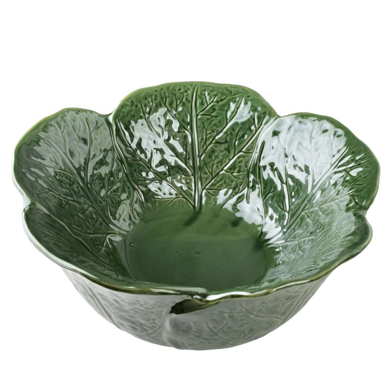 Misa dekoracyjna ceramiczna, zielona, 30x30x13cm, LETTU 1 szt.