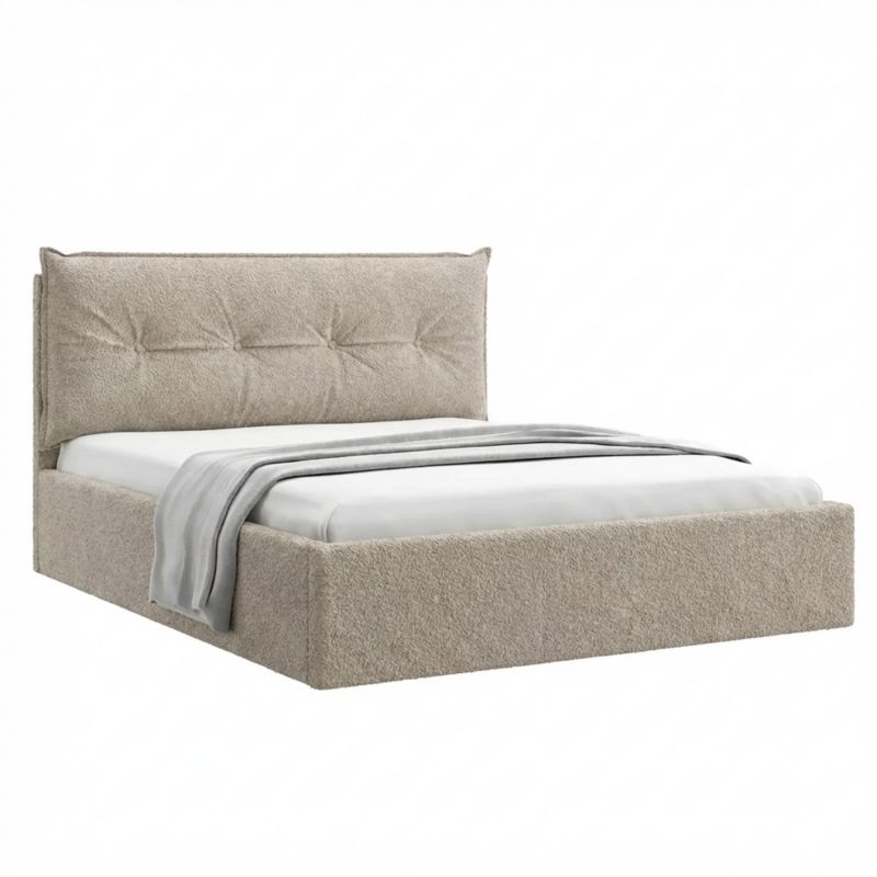 Łóżko Tapicerowane REGAL 120x200 Stelaż Pojemnik Na Pościel Loop 03 1 szt.