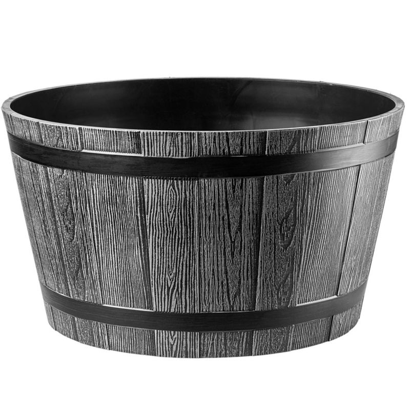 Donica KADAX na kwiaty 50 cm ciemny szary 1 szt.