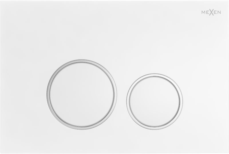 Przycisk spłukujący Mexen Fenix 05 biały matowy 1 szt.