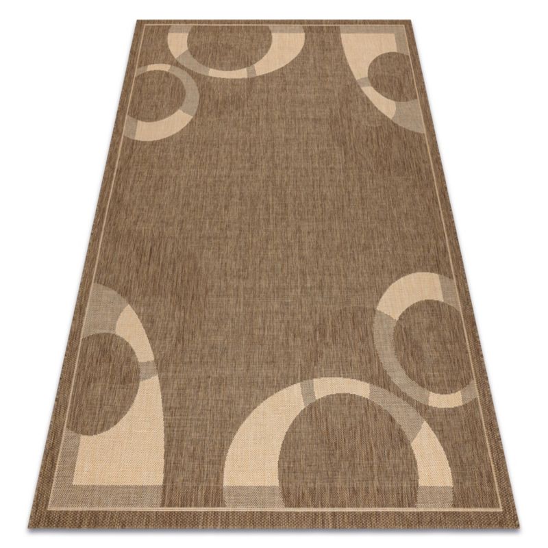 Dywan zewnętrzny Floorlux RugsX 120x170 cm brąz DEV366 1 szt.