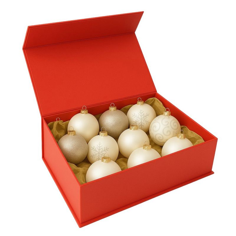 Pudełko Magnatyczne Neopak 430x330x200mm Czerwone na magnes prezentowe A3 1 szt.