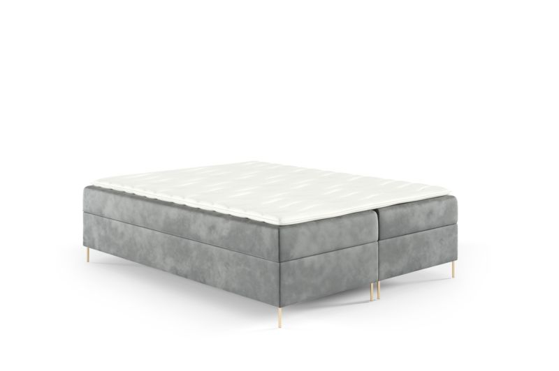 Łóżko kontynentalne SOFELLO Box 120x200 z nogami ( bez zagłówka) riviera91 1szt.