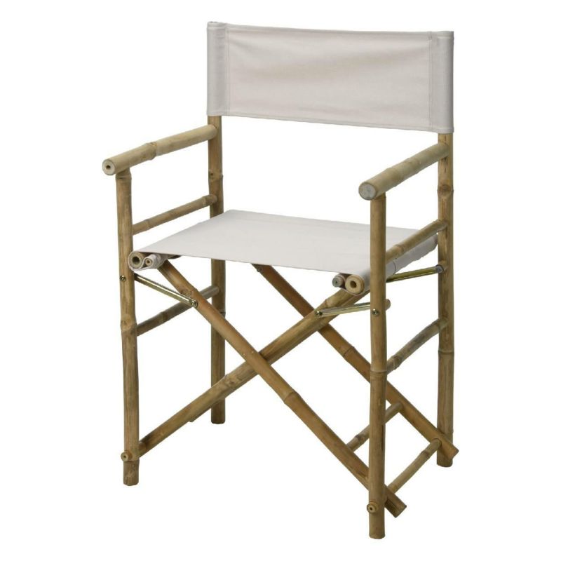 Krzesło ogrodowe Progarden składane reżyserskie z bambusa 1 szt.