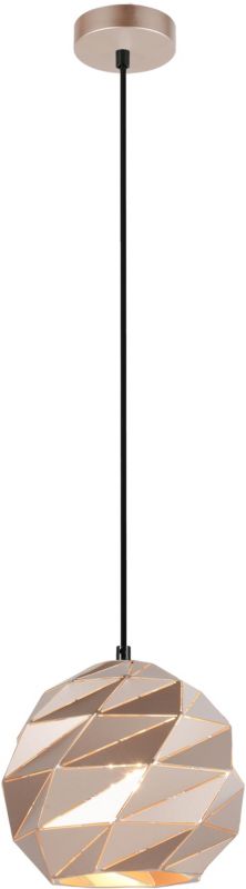 Lampa wisząca Palermo 1 x 40 W E27 rozmiar M złota