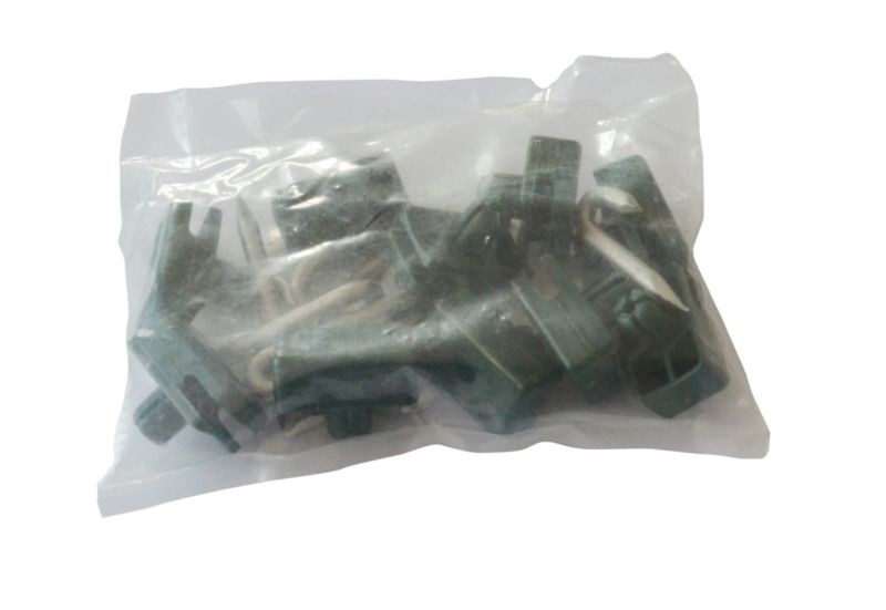 Przelotki do słupka ogrodzeniowego Klikstrom 10 szt. zielone