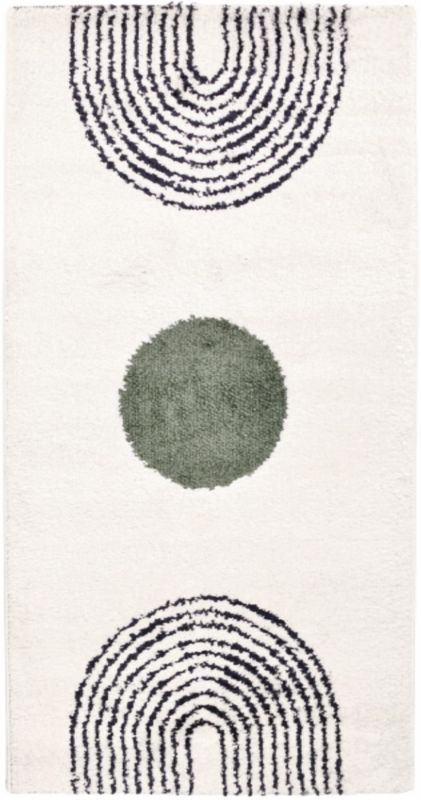 Dywan Direct Home and Garden Madrid geometryczny 120 x 160 cm zielony