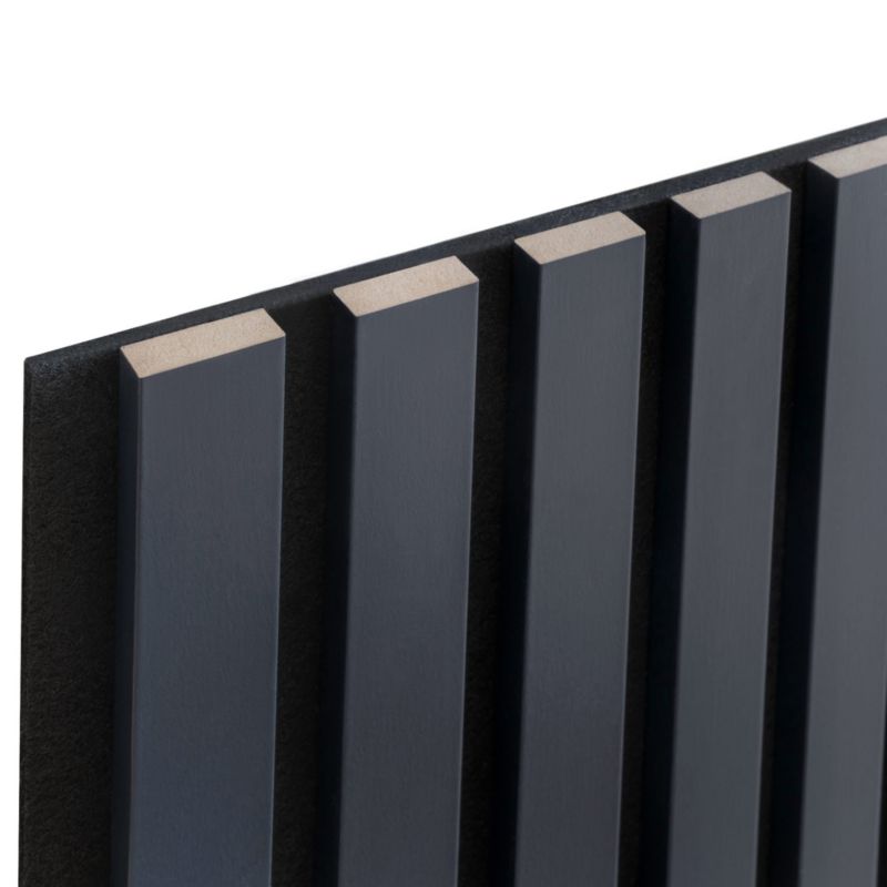 Lamele ścienne BD art. pionowe poziome 275x30 BD art. panele akustyczne granatowe 7 elementów 1 szt.