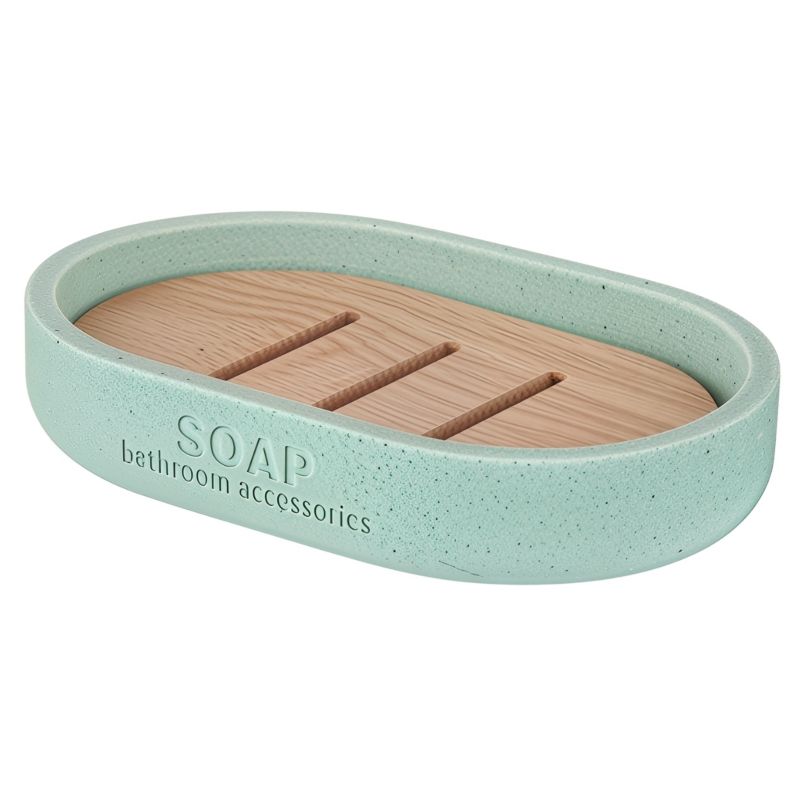 Mydelniczka Berilo Miętowa Bambusowy Wkład 8,5X12,5X2,5 Cm 1Szt.