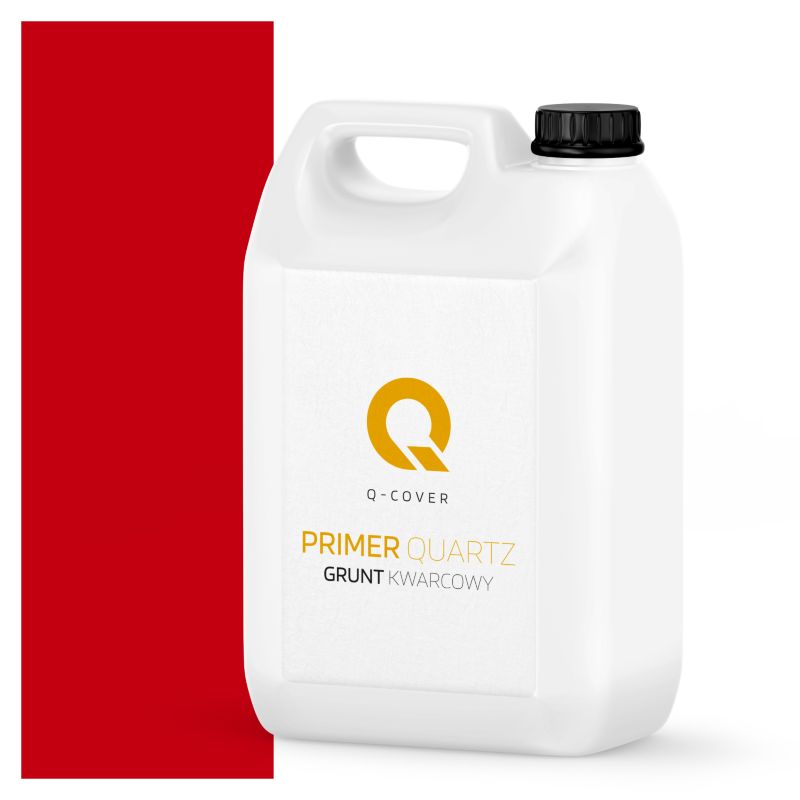 Grunt Kwarcowy pod Beton Architektoniczny Q-Cover Czerwony Ognisty H3616 3KG