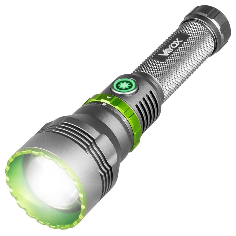 Latarka taktyczna Vayox VA0363 akumulatorowa ZOOM wodoodporna IPX7 1000lm 1 szt.