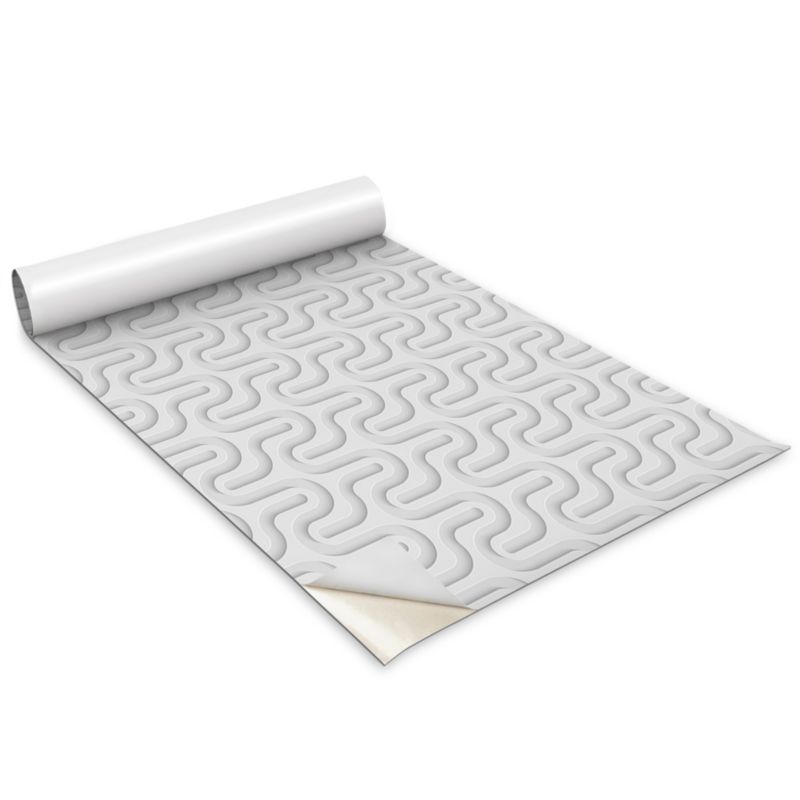 Folia Samoprzylepna Do Mebli Wallfluent 100x50 cm Regularne kształty Matowa Okleina Dekoracyjna 1 rol.