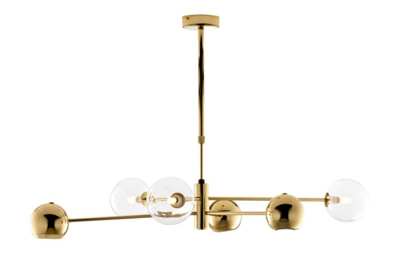 Lampa sufitowa Jupiter MOKA złota 6xGU10x10W IP20 - 1 szt