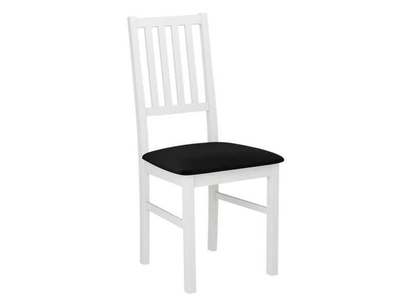 Krzesło MIRJAN 24 Nilo 7 biały + czarny 1 szt.