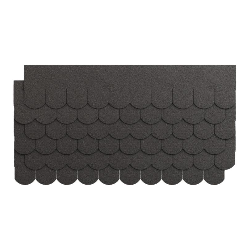 Gont Nexler karpiówka 80 cm grafitowy 3 m2