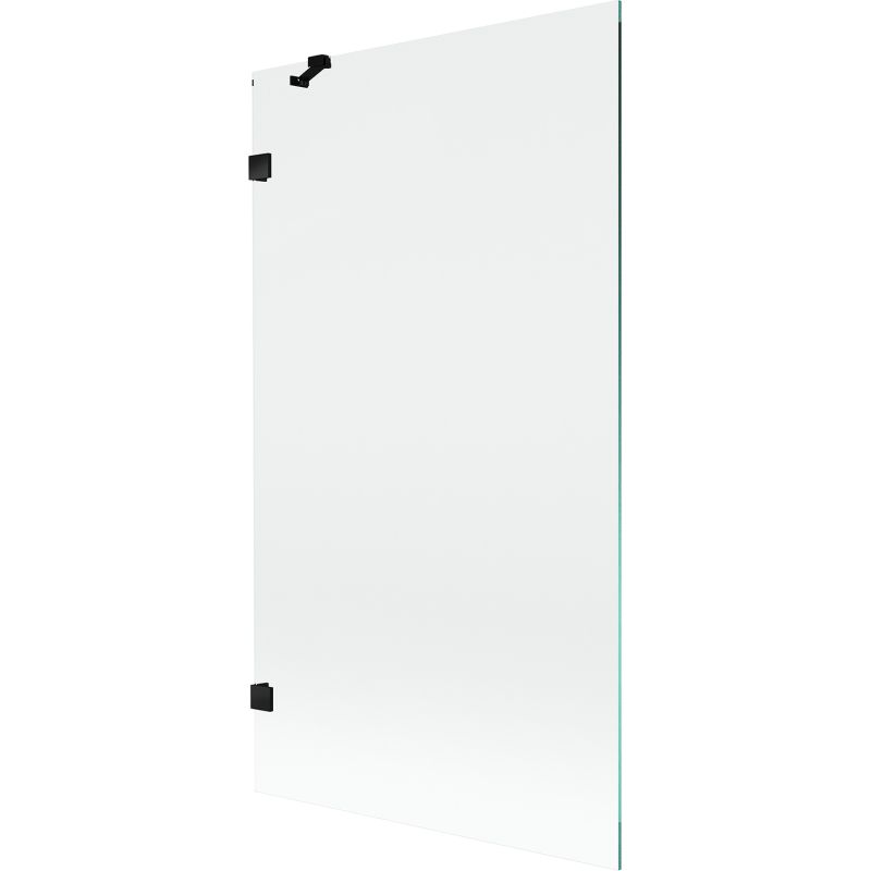 Parawan nawannowy stały Mexen Lunar czarny 100x150 cm 1-skrzydłowy 1 szt