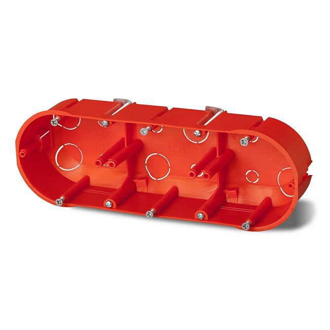 Puszka podtynkowa do ścian karton - gips Elektro-Plast PK 3 x 60