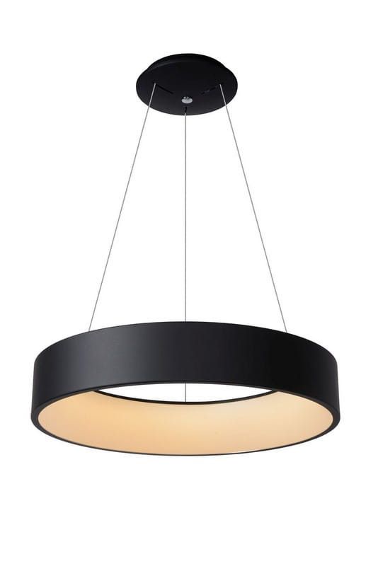 Lampa sufitowa wisząca Lucide Talowe 0707 czarna szerokość 60 cm wbudowany LED 39W 1 szt.