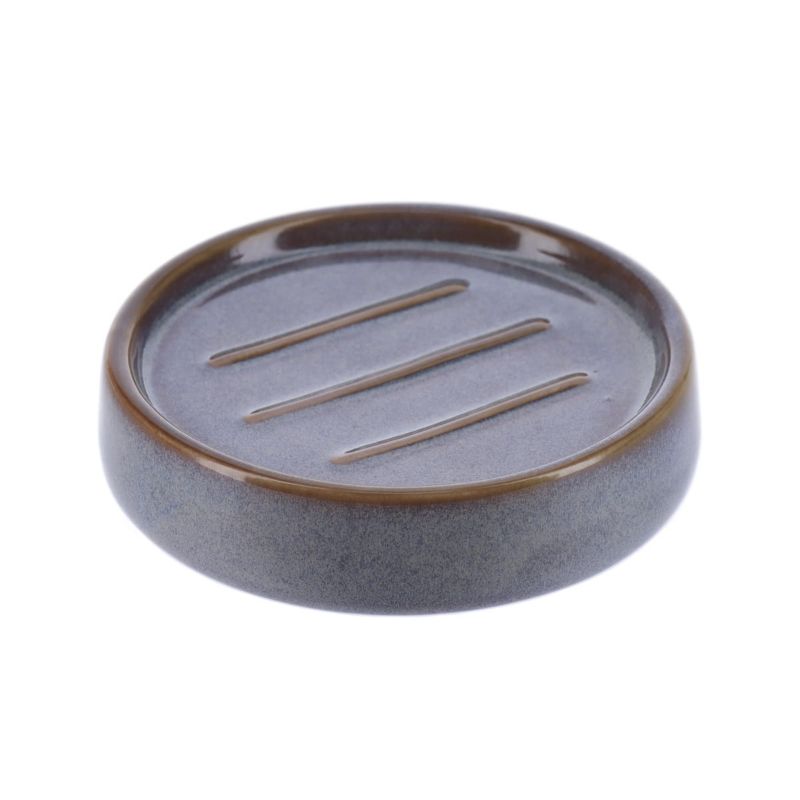 Mydelniczka łazienkowa Louxor TENDANCE szara okrągła 10 cm 1 szt.