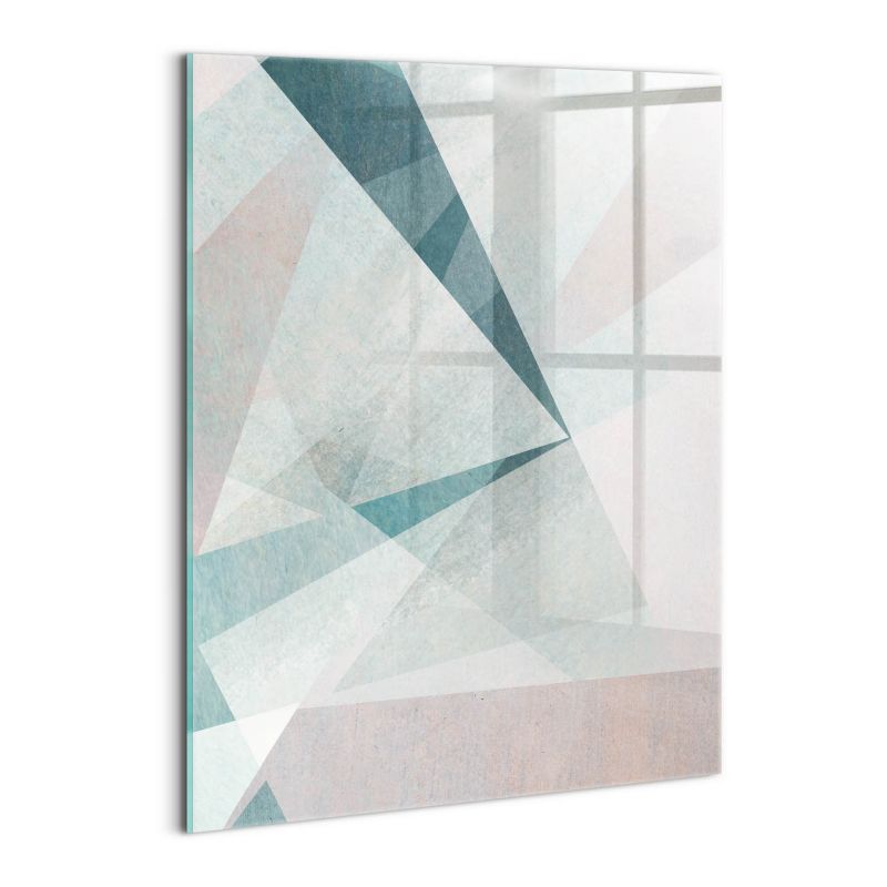 Foto Obraz Ścienny Szklany Wallfluent 60x80 cm Ostra abstrakcja 1 szt.