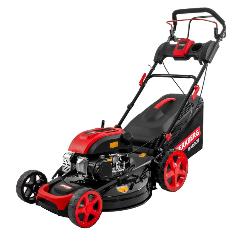 Kosiarka Werkberg Garden spalinowa 196CC napęd 51cm kosz 60L mulczowanie 1szt.