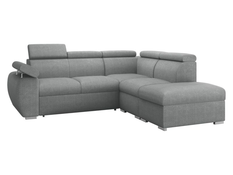 Narożnik z funkcją spania MIRJAN 24 Boston prawy 2R+R+1P(65) stalowy 1 szt.