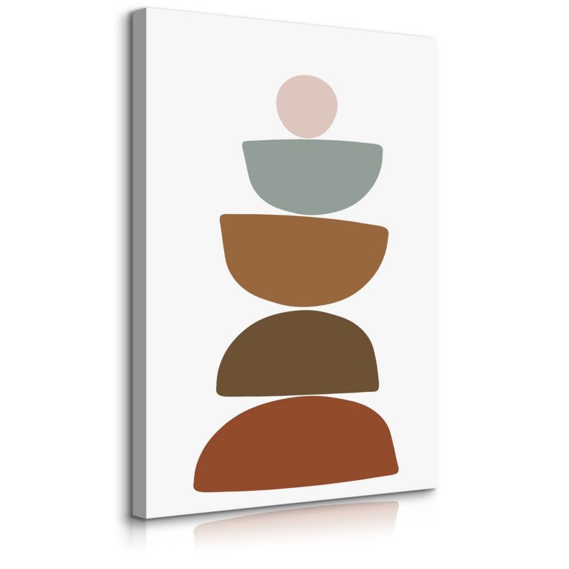 Obraz Muralo Do Salonu Azteckie Skały Styl Boho Minimalizm 30x40 cm 1 szt.