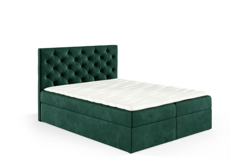 Łóżko kontynentalne SOFELLO Sara Box 120x200 bez nóg riviera38 1szt.