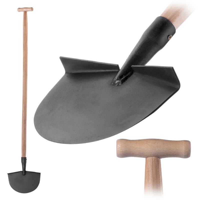 Ucinacz Do Darni KADAX Nóż Szpadel Do Trawy Korzeni Z Trzonkiem Duży metalowy 1szt.