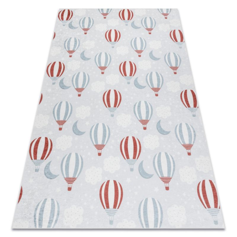 Dywan dla dzieci Bambino RugsX 140x190 cm szary I017 1 szt.