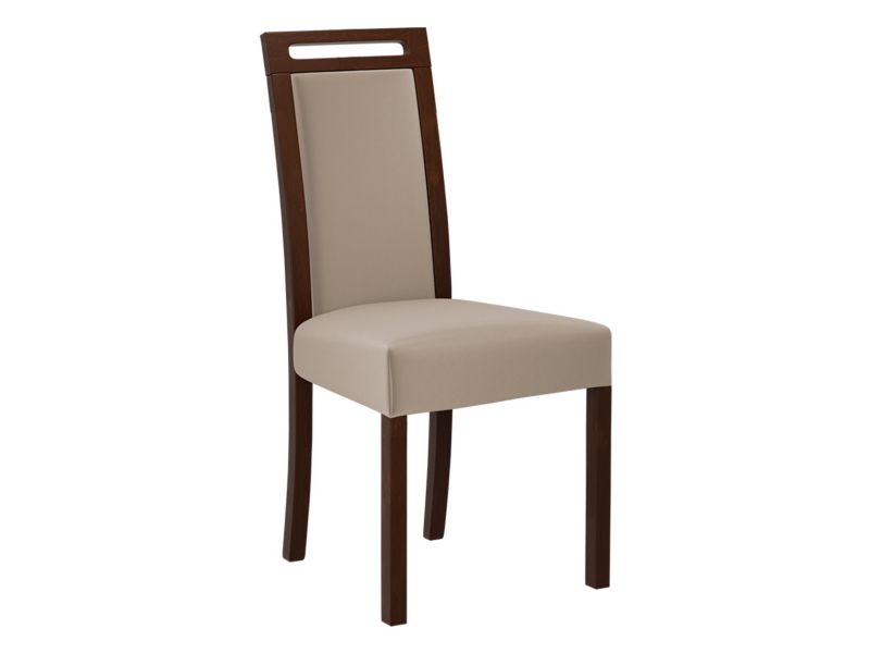 Krzesło MIRJAN 24 Roma 5 orzech + jasny beż 1 szt.