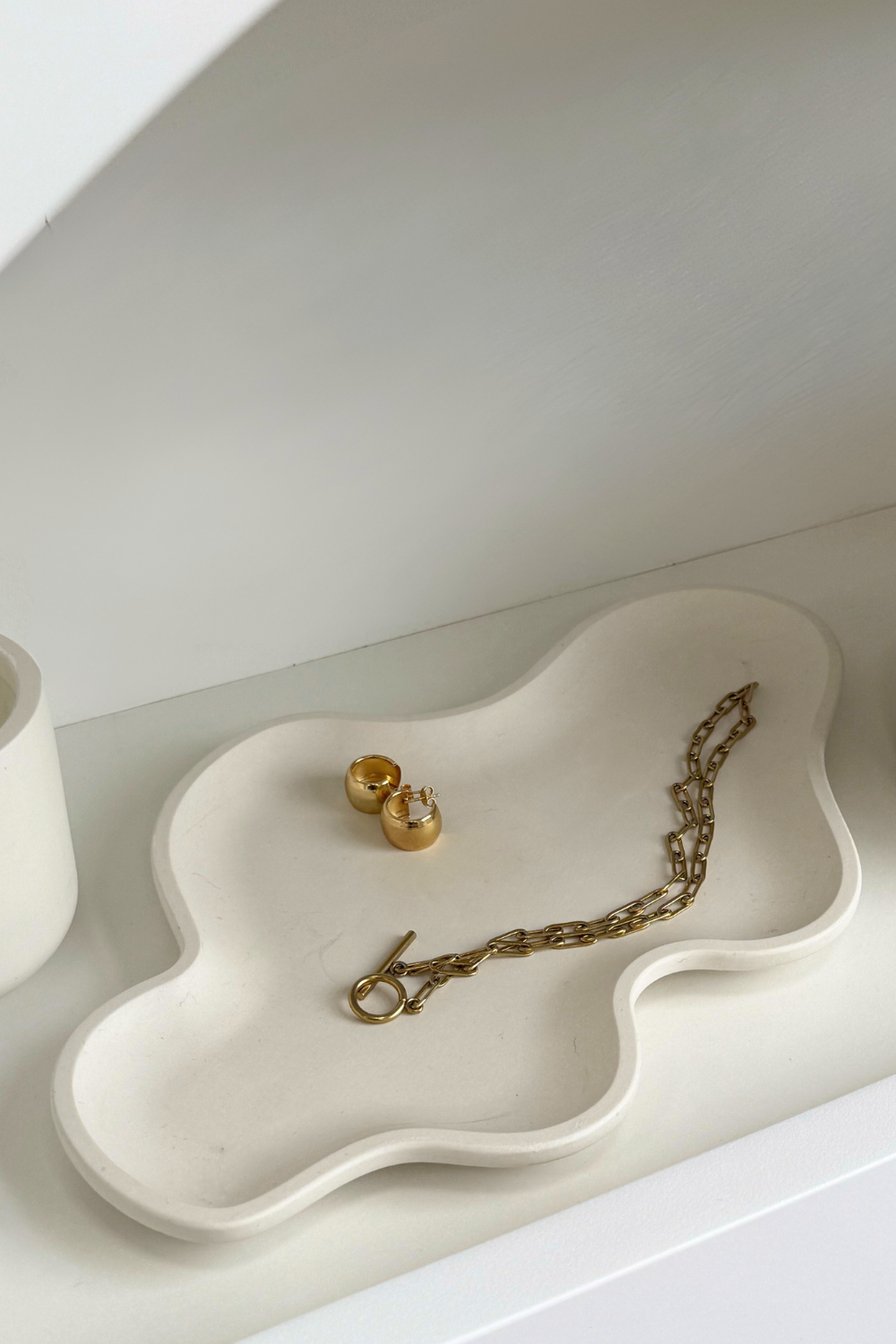 Lillow - Taca, podstawka dekoracyjna, handmade - nieregularna - Uszyto w Polsce