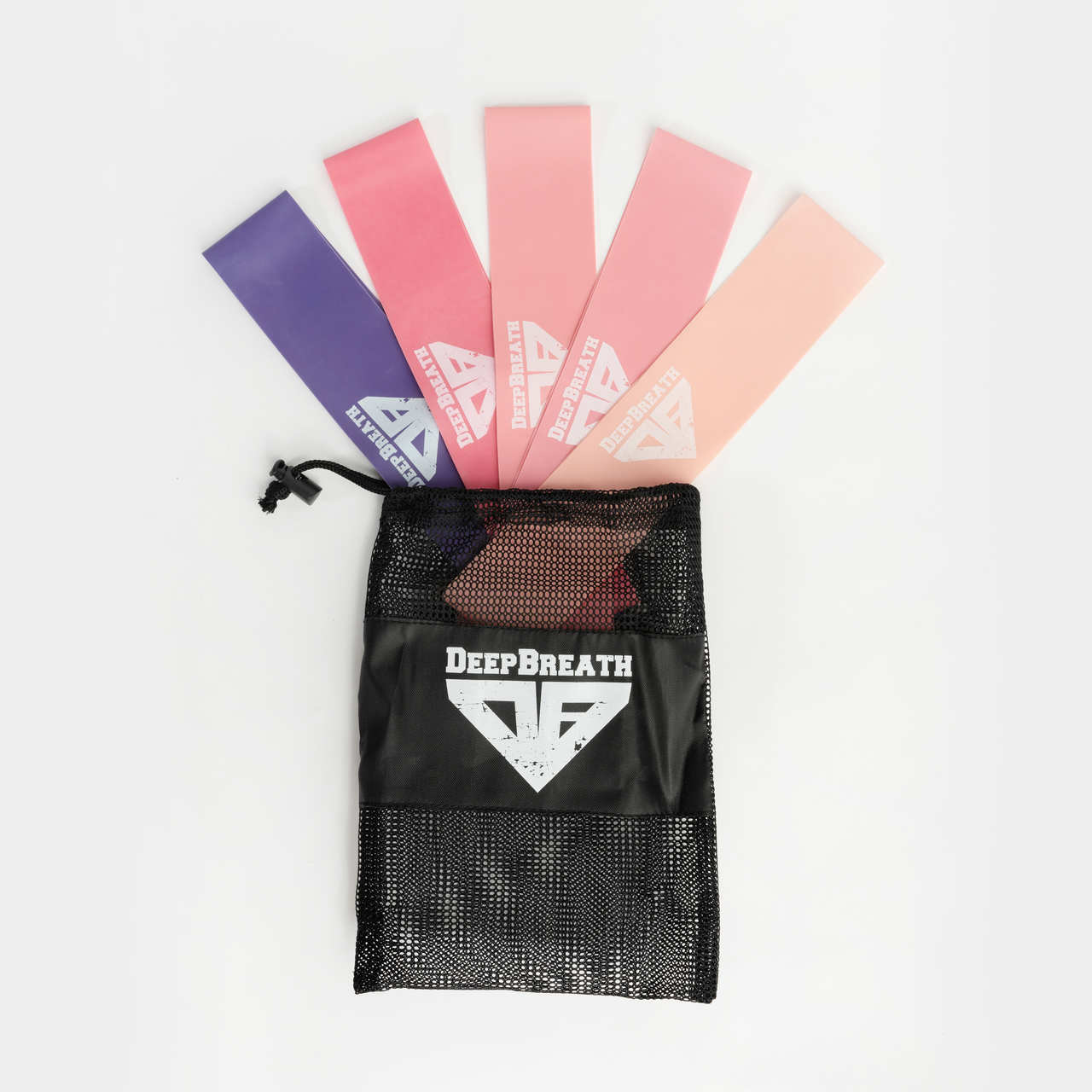 Gumy do ćwiczeń - Pink Mini Band - Deep Breath