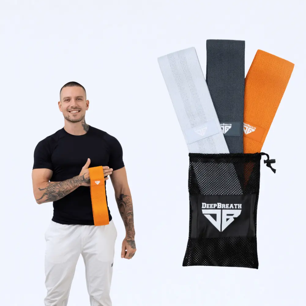 Gumy do ćwiczeń - Urban Fire Hip Band - Deep Breath