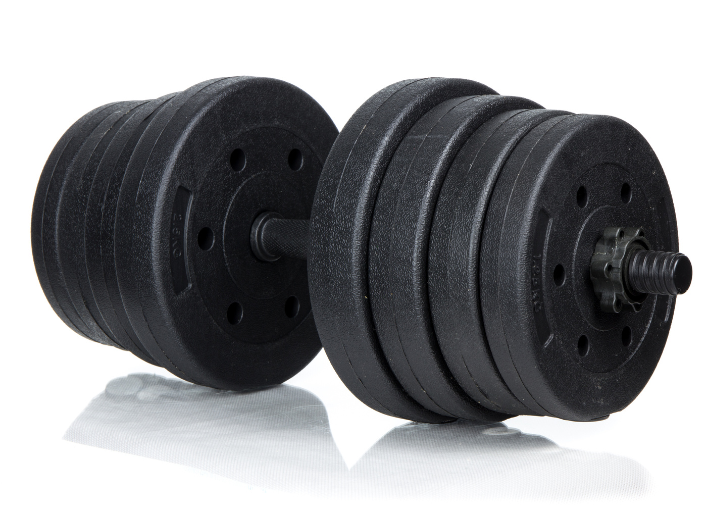 Hantle Regulowane + Sztanga Zestaw 30kg 2 x 15kg