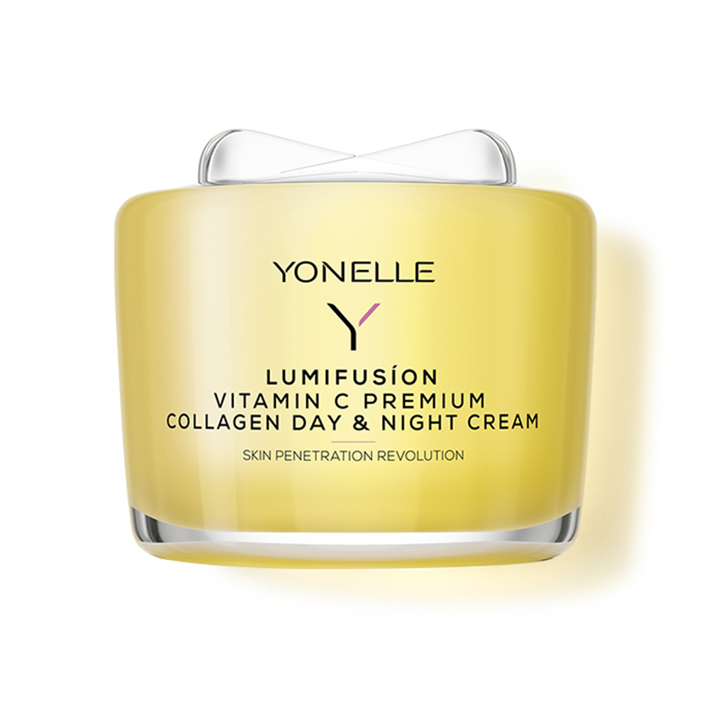 LUMIFUSÍON Kolagenowy Krem Na Dzień I Na Noc Z Witaminą C Premium
