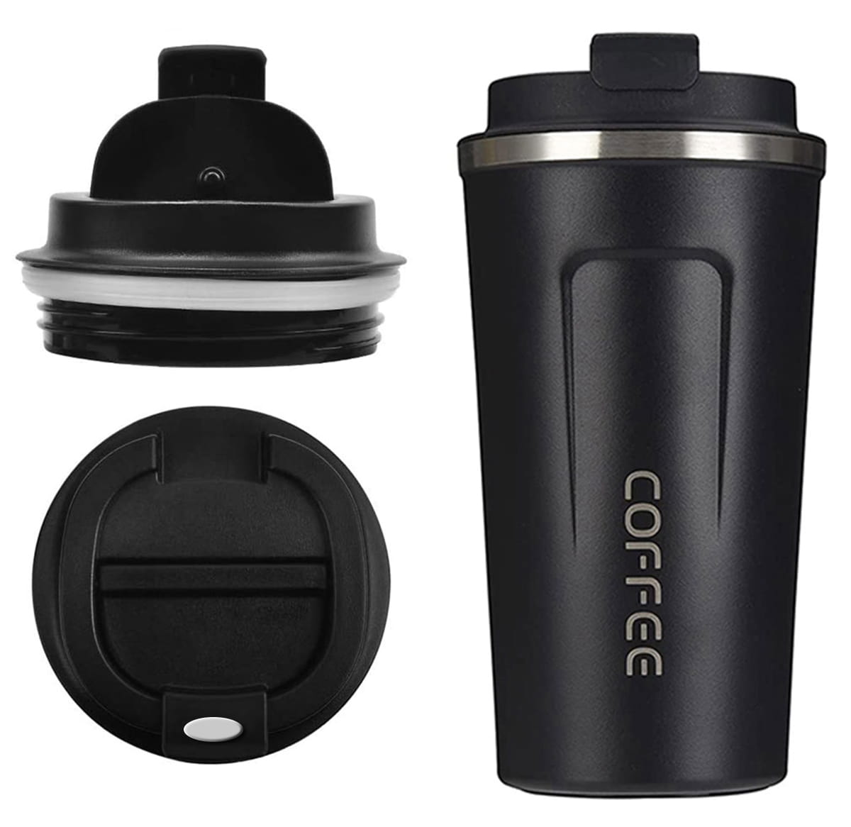 Kubek Termiczny 510ml AG369B czarny - Henryx24