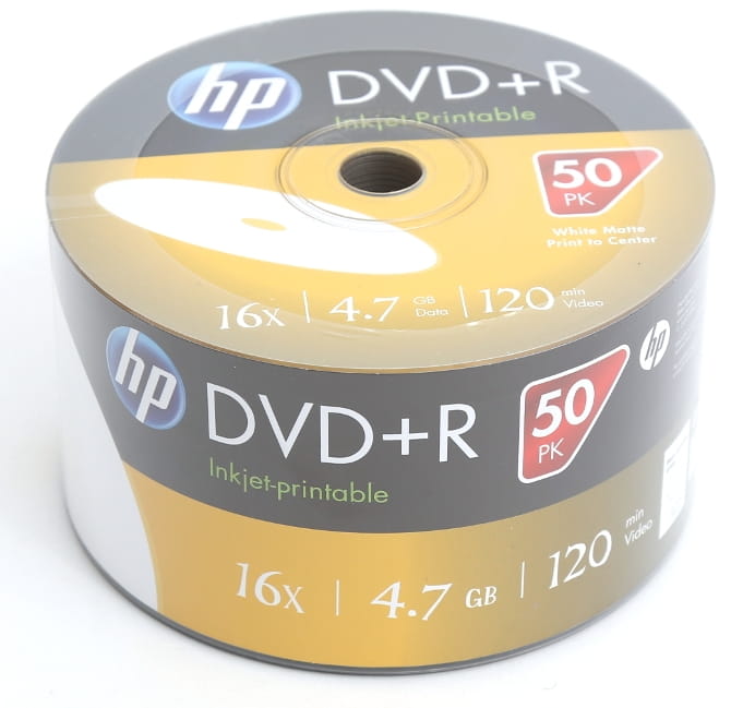 HP DVD+R x16 4,7GB PRINT FF s-50 14202 69304 - Henryx24